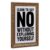 BAOGELI Learn to Say No Poster Motivational Quotes