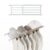 BAOYOUNI Tension Closet Shelf, Adjustable Storage Rack Separator