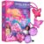 Barbie™ Crystal Growing Kit – Grow & Make 5 Jewelry Pieces with Real Crystals, 4 Necklaces & 1 Ring, Crystal Growing Kit for Kids Ages 8–12, Girls Science Kit, STEM Activity Set, Jewelry Making Craft