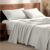Bare Home Twin Flannel Sheet Set 100% Cotton (Twin, Cream)