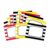 Barker Creek Name Tags, 2-3/4″ x 3 1/2″, Wide Stripe, 45 Name Tags Per Pack, Case of 2 Packs