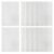 Baseball Card Sleeves – for Binder Clear Inserts 10 Pieces 4 Pocket