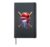 Baseball Drip Boys Ice Cream Drip Youth Bats Helmet Drip Hardcover Journal, Black
