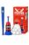Baseball Training Tee Popper Set with Baseball Bat & 12 Balls, Pop Up Batting Tee for Kids & Beginners, Self Pitching Baseball Trainer for Hitting Practice, Portable Batting Trainer for Backyard