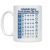 Batch Timing Schedule Mug – Schedule Every Batch Across The Day – 11 oz Cer