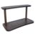 Bathroom Counter Organizer 2-Tier Vanity Shelf Brown