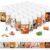 Batiyeer 30 Pcs Halloween Party Favors Peppermint Lip Balms Bulk Vintage Spooky Party Gifts Trick or Treat Gifts and Goodie Bag Fillers Appreciation Goodies Stuffers for Women Staff Coworker (Vintage)