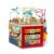 Battat Wooden Activity Cube, CurioCity 7-Sided City Activity Toy, Wood Toys