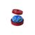 BAXLIMEK Christmas Glitter Dumpling Squishy,Cute Xmas Tree Snowflake Bao Bun Squishes,Soft Slow Rising Squeeze Balls for Adults Fidget with Steamer Anxiety Relief Blue