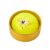 BAXLIMEK Halloween Ghost Glitter Dumpling Squishy,Soft Cute Halloween Fidget Balls for Adults with Steamer,Slow Rising Squeeze Stress Relief Sensory Spooky Pumpkin Bao Bun Squishes Yellow