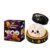 BAXLIMEK Halloween Spooky Glitter Dumpling Squishy,Slow Rising Squeeze Balls for Adults Fidget with Steamer Soft Kawaii Halloween Decor Ghost Pumpkin Bao Bun Squishes for Anxiety Relief D