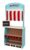 Bayer Chic 2000-282-30-2 in 1 Wooden Shop and Theatre with Blackboard, Merchant Shop, Sales Stand, Market Stall, Puppet Theatre, Kaspertheater