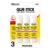BAZIC 2025 Large Glue Stick. Clear Glue Stick for Art and Office Projects (3/Pack. 21g / 0.7 Oz .)