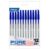 BAZIC Ballpoint Pen Pure Blue Color Stick Pens, 1.0 mm Bold Point Smooth Writing, for Office School Teacher (12/Pack), 1-Pack