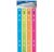 BAZIC Products 12 in Jeweltones Color Ruler, Inch & Metric, 4 Pack