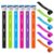 BAZIC Products 12 in Shatterproof Flexible Ruler, Inch & Metric, 6-Set