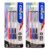 BAZIC PRODUCTS Crown 0.7 mm Mechanical Pencils, HB #2 Lead, 3 Count, 2-Pack