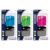 BAZIC Products Dual Hole Pencil Sharpeners w/Square Receptacle, 3-Set