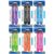 BAZIC Products Retractable Stick Erasers, Assorted, Latex-Free, 2 Count