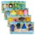 BAZIC Products Wildlife 3D Puzzle Erasers, Non-Toxic, Set of 4, Take-Apart