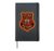 BBQ Smoker Steak Patrol Badge Hardcover Journal, Black