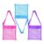 Beach Toy Mesh Bags 3pcs – Shell Collecting Storage | Sand Drain