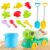 Beach Toys for Kids Colorful Sandbox Construction Kit