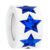 BEAMARKER 1Roll 500Pcs Holographic Blue Star Stickers for Reward 1″ Self Adhesive Glitter Foil Stickers for Behavior Chart, Student Planner, School Classroom Students Teacher Supplies