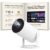 Beamly Mini Projector, Portable Movie Projector Support 4K 1080P, Auto Keystone, 180° Rotatable Smart Projector, Home Theater