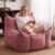 Bean Bag Chair for Adults & Kids, Giant Bean Bag Sofa with Side Pocket,