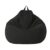 Bean Bag Cover Only Faux Suede 70x80cm, Black