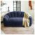 Bean Bags Couch for Adults with Armrest & Filler (Blue)
