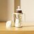 Bear Print Baby Bottle, Kids PP Anti-Spill and Anti-Colic Training Cup, Baby Straw Cup with Temperature Sensitive Scale, Ideal for Toddlers in Transition (Brown)