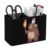 Bear Rabbits Expedition Desk Organizer PU Leather Caddy Holder