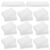 Beaupretty 120pcs Tearable Dish Wash Sponges with Easy Detachable Design, Non-Scratch Protection, Heavy Duty Cleaning Power, and Multisurface Versatility for Kitchen and Bathroom Use,