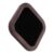 Beaupretty Small Square Wooden Jewelry Tray with Black Velvet Lining 4 Inch