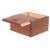Beaupretty Wood Storage Box with Sliding Lid, Wooden Jewelry Organizer