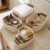 Beautiful Storage Basket Set of 5 – Sturdy Cotton Rope Baskets for Shelves Are Perfect for Organizing Your Home – Quality Storage Bins Easily Fit With Any Nursery or Bedroom Decor