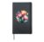 Beautiful Tulips Pink Yellow Botanical Gardening Hardcover Journal, Black