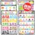 BEAWART ABC Alphabet Poster, 4 Pack 16×24 Composition Notebook Chart