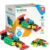 Beblox Building Blocks for Kids – Car Set – 80-Piece Connecting Tiles – Interlocking Building Blocks for Kids, STEM Toy Vehicle, Fun Educational for Boys & Girls, Preschool Learning Activities Ages 4+