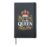 Because I’m The Queen That’s Why Hardcover Journal, Black