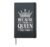 Because I’m The Queen That’s Why Hardcover Journal, Black