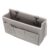 Bed Rail Organizer Caddy with 4 Pockets, Cotton Linen Hanging Storage