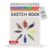 BEECHMORE BOOKS 9″x12″ Spiral Bound Sketchbook – 100 Perforated Sheets 140 GSM (95lb) Acid-Free White Paper, Premium Professional Artist Sketch Pad, Art Supplies for Adults Students Drawing Notebook