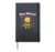 Bee Merry Cute Christmas Winter Holidays Pajama Pun Gift Hardcover Journal, Black