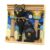 BeepZipp Egyptian Pharaoh Cat 3D Wall Art Micro Building Set, 1686 PCS Cat Building Kit with Ancient Egypt Temple Scene, Home Office Wall Decor or Table Display, Unique Craft Gift for Adults Teens