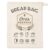 Beeswax Lining Bread Bags, Reusable Bread Bags for Homemade & Sourdough Bread, Large capacity 13 * 17”, Moisture Lock with Zip for Bread Freshness with Sealing