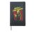 Beetlejuice Wolf Jackson Movie Gothic Halloween Graphic Art Hardcover Journal, Black