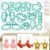beinkmake 16Pcs Ocean Theme Polymer Clay Cutters Set Seashells Seals Clay Earrings Cutters for Adults Polymer Jewelry Cutter with Earrings Accessories DIY Craft Supplies